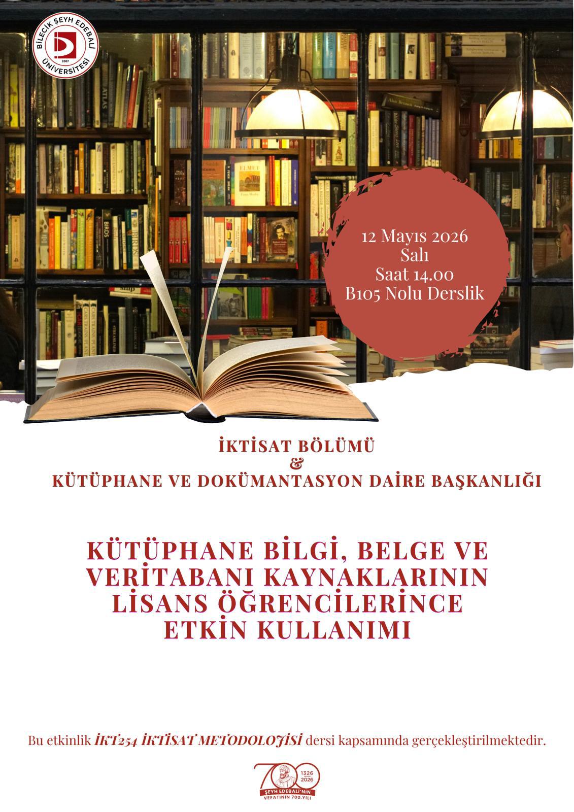 Kütüphane Kaynaklarının Etkin Kullanımı Eğitimi